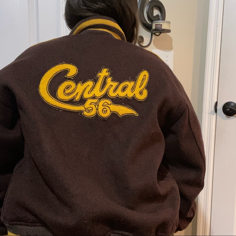 Vintage Letterman Jacket Central 56 California - Picture 5 of 15